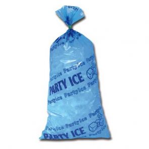 empty ice bags