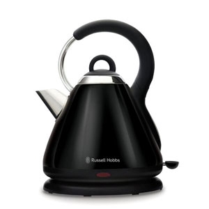 Russell Hobbs Heritage Kettle Black | Primepac